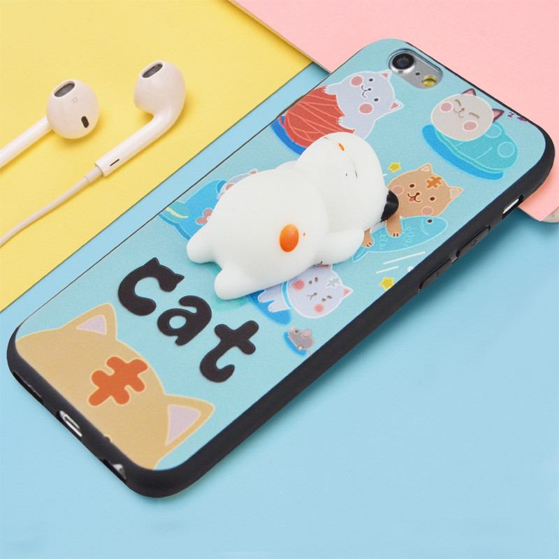HOT! SALE! 3D Cartoon Cat Squishy Phone Case for Iphones | eBay HOT! SALE! 3D Cartoon Cat Squishy Phone Case for Iphones | eBay
