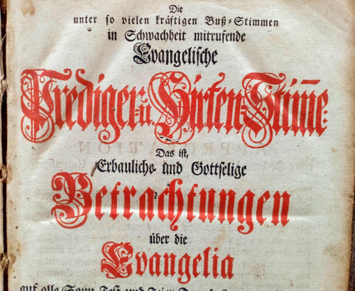 🔔 EVANGELISCHE PREDIGER- U. HIRTENSTIMME. 1755 Hirschberg - Bild 5 von 14