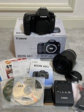 Canon EOS 60D Digital SLR Camera with EF-S 18-200mm Lens Slight Wear