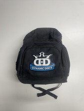 Dynamic Discs Cadet Backpack Bag Only Black Zipper Adjustable Pockets