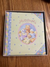 CR Gibson Photographs  Album Baby Bear Love Cathy Heck Libromount 36 Pages