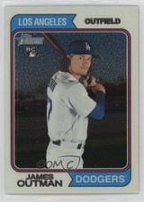 2023 Topps Heritage Chrome 228/999 James Outman #93 0u7