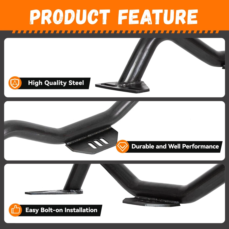 Adjustable Transmission Crossmember Steel For 63-87 Chevy/GMC C10 C20 2WD Trucks - Image 4 of 4