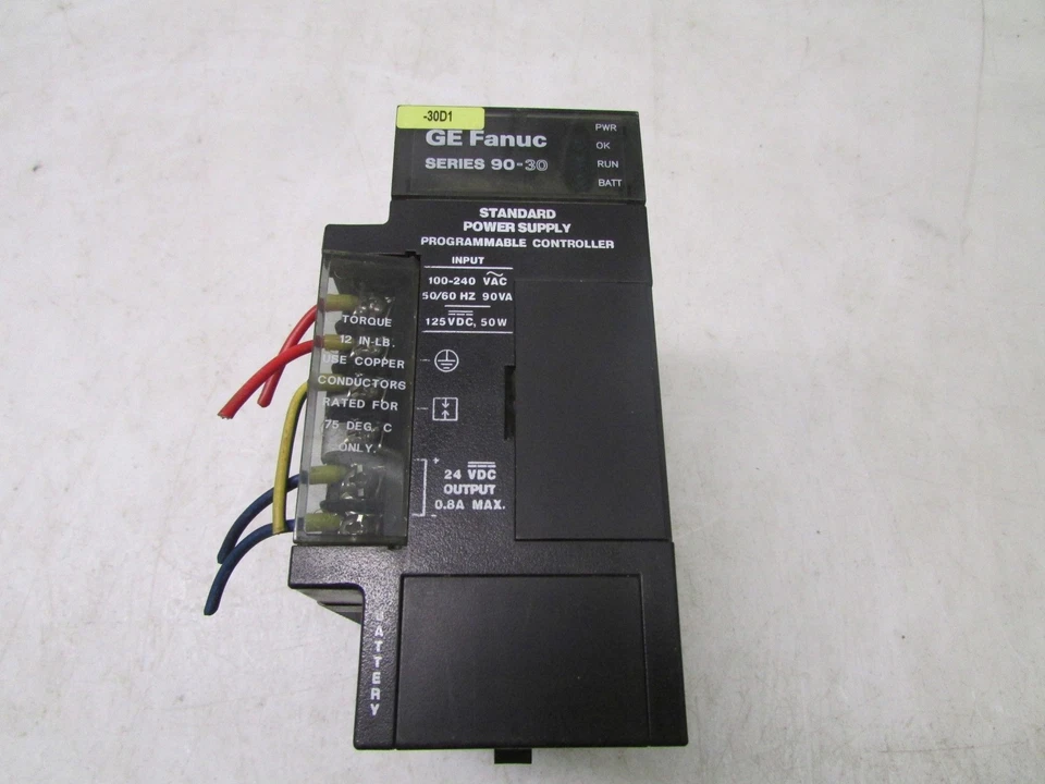 GE Fanuc SERIES 90-30 IC693PWR321U POWER SUPPLY - Photo 3/3