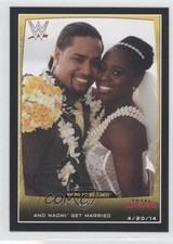 2015 Topps WWE Road to Wrestlemania Jimmy Uso #8 1md