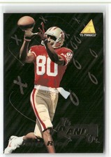 1995 Pinnacle Club Collection #196 Jerry Rice