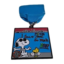 Peanuts Snoopy Woodstock Go Spurs Go I Love Fiesta So Much Medal San Antonio