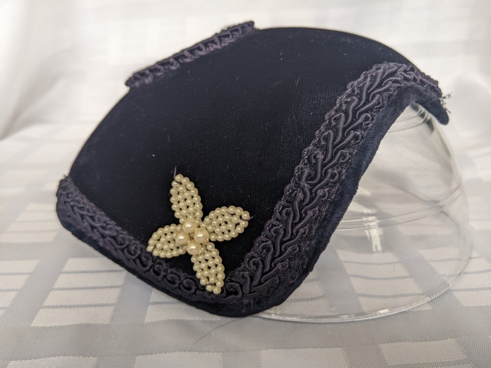 Ro Rox Chapeau Grace Perles Filet Vintage Rétro 1940-1950 - Fascinator Mariage Party