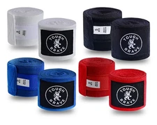 Tough Brave 4-Pack Boxing / MMA Hand Wraps – 5 m Elastic Cotton Wrist & Knuckle