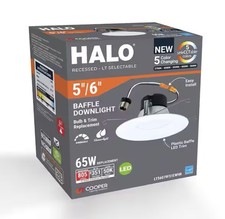 Halo LT 5/6 In. IC Rated 5CCT LED Recessed Light Kit 700 Lm. minimum Sale2 Sets