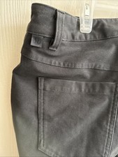 Lululemon Mens 32 Solid Black Classic 5 Pocke...