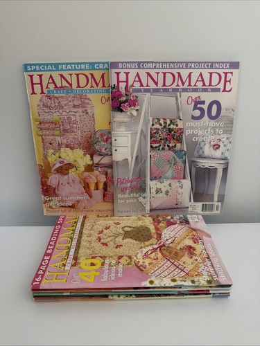 6x Handmade Magazine Pattern Sheet Included