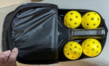 Pickleball 7-Piece Set with Carrying Case, 2 Paddles, and 4 Balls