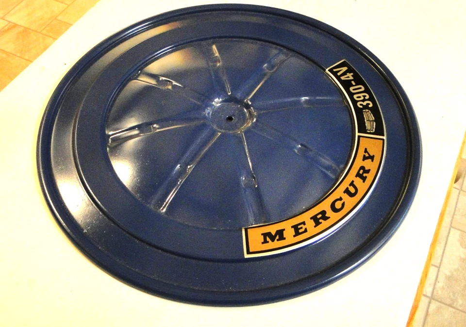 Cougar 390 1969 filtro de aire tapa de carcasa Mercury 4V Foto 2 de 4