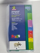 Top Paw Waterproof Dog Boots - Medium Blue 12ct Disposable Reusable PawZ Protex