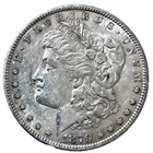 1879 O Morgan Dollar  AU- About Uncirculated  90% Silver $1 US Coin # 1731