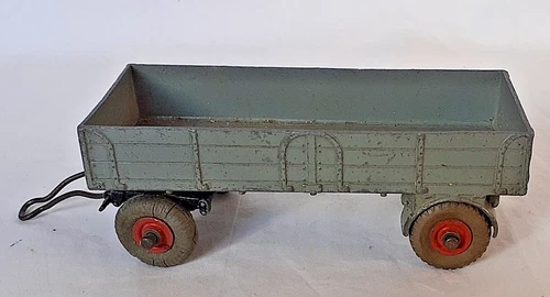 Vintage Dinky Toys 428 Large Grey Trailer 1955-1964 Good Played With Condition