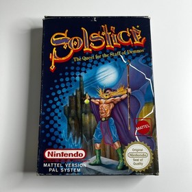 Solstice: The Quest for the Staff of Demnos (Nintendo NES, 1990 PAL A) Puzzle