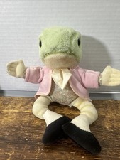 Vintage Eden Toys Mr Jeremy Fisher Plush Beatrix Potter Frog Doll