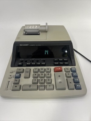 Vintage Sharp Compet QS-2760H Electronic Calculator Item Counter -Tested & Works
