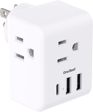 Multi Plug Outlet Extender, Power Strip Non Surge Protector Electric Outlet Spli