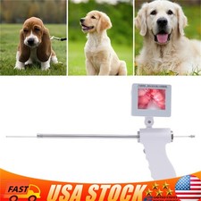 Visual Dog Artificial Insemination Gun Kit AI Breeding Machine Waterproof Camera