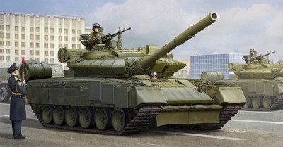 TRUMPETER 09588 RUSSIAN MODEL T-80BVM MBT (MARINE CORPS) 1/35
