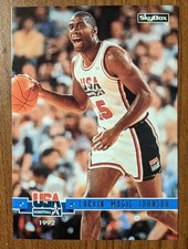 Earvin Magic Johnson 94 Skybox USA Basketball Passing the Torch #87 - L2 - Fast