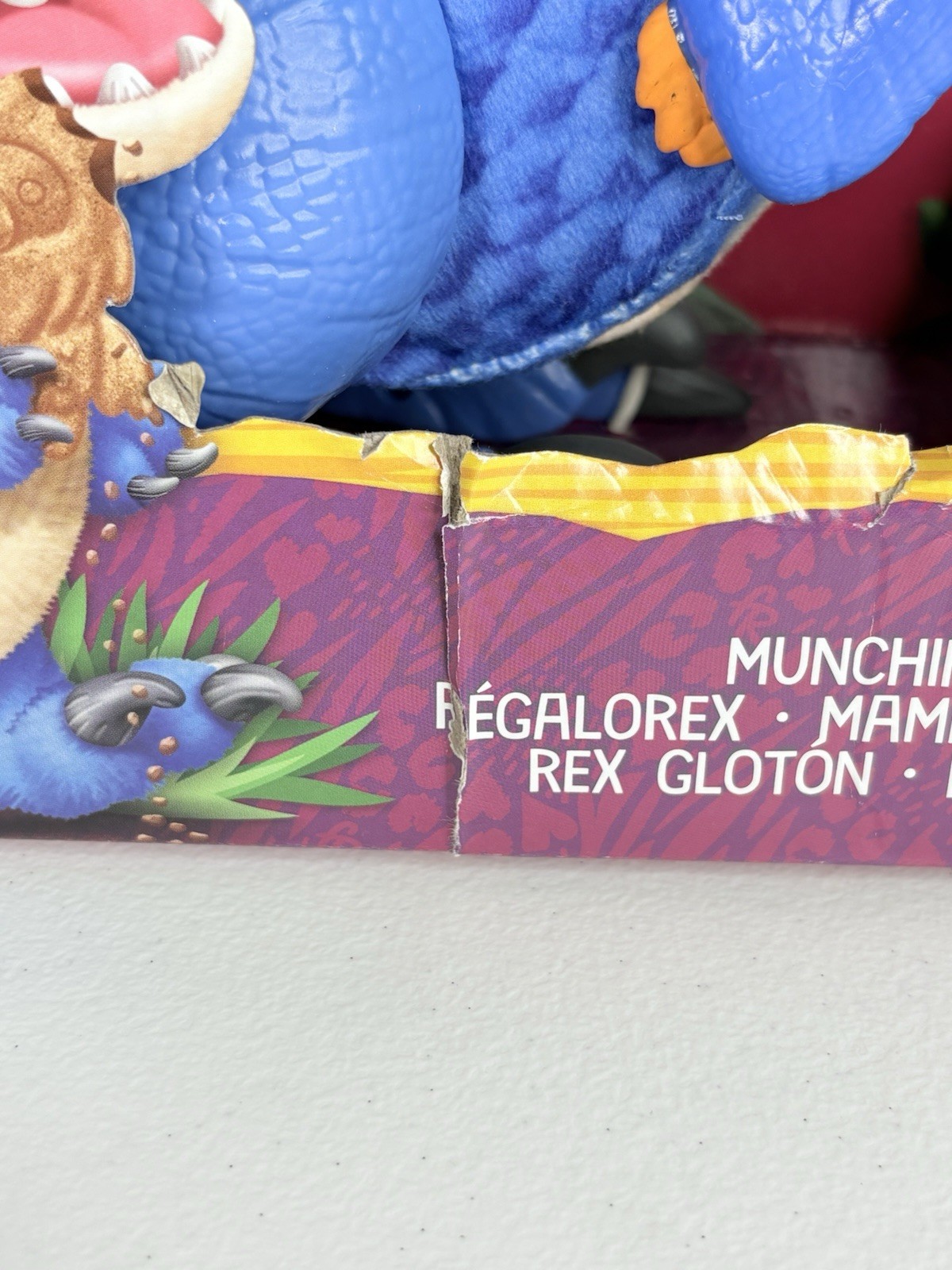 FurReal Munchin’ Rex Blue Dinosaur Electronic Pet 35+ Sounds and Reactions