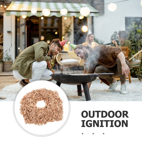  1 Bag Hickory Wood Chips Barbeque Hickory Wood Chunks Dried Wood Sawdust - Zdjęcie 7 z 12