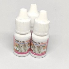 5 Bottles @10 ml TRIXIN Eye Drops for Treating Eye Infection for Cat Pet Kittens