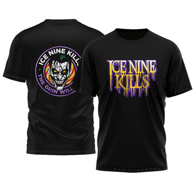 New Arrival Ice Nine Kills The Laugh Track Joker Face Horror The Grin Will Win