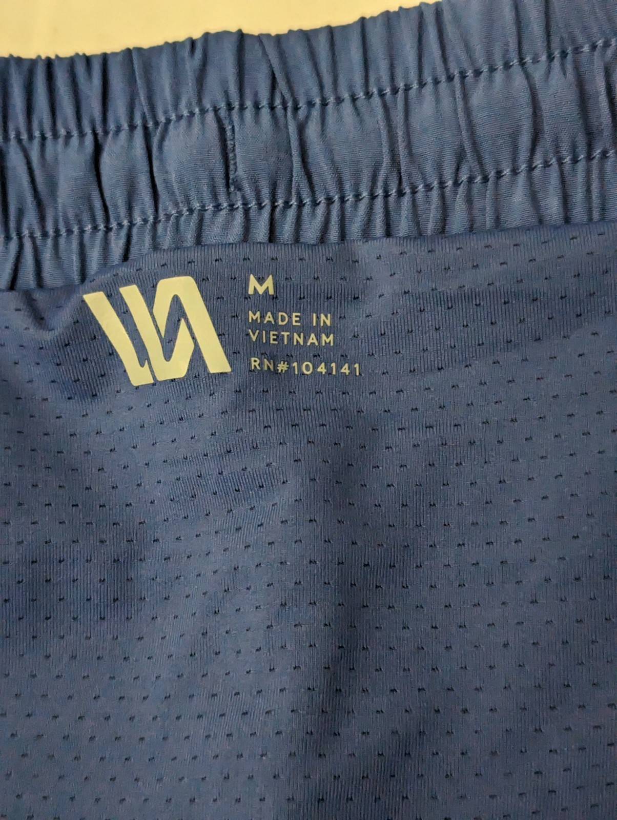 VRST Men's 7" All-In Lined Short Bright Blue Size M NWT image 9