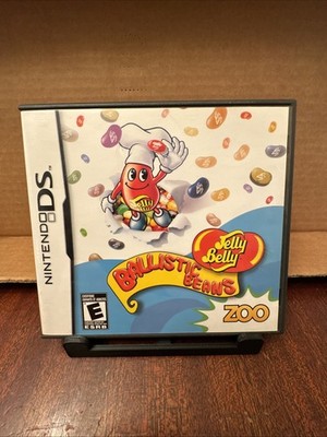 Jelly Belly Ballistic Beans - Case and Manual ONLY - NO GAME - Nintendo DS