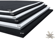 Shape Retention EVA Cosplay Foam 5Mm 1Mm-10Mm 14X39 Inch White or Black High D