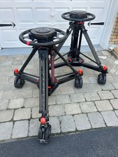 SACHTLER BEST PROFESSIONAL COMBI DOLLY NO TRIPOD NO HEAD MINT SERVICED 299Lb  