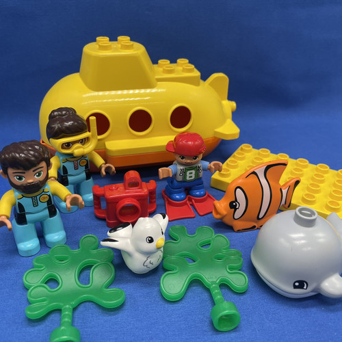 Lego Duplo Submarine Adventure Set 10910 For Parts 3 Figures Sub Replacement - Picture 1 of 18