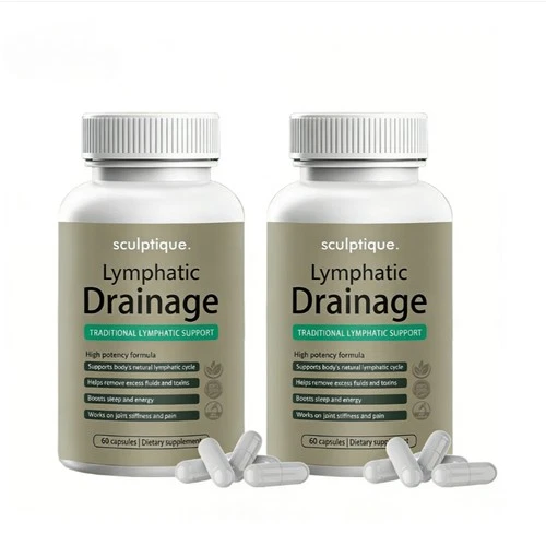 Sculptique Lymphatic Drainage Capsules, Lymphatic Drainage, 60 Capsules 1-3 PACK - Picture 14 of 15