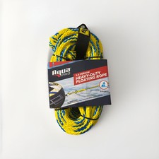 Aqua Leisure Aqua Pro 3-4 Person Floating Tow Rope - 4,100lb Tensile - Yellow