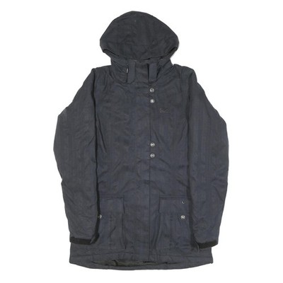 HELLY HANSEN Damen Jacke schwarz M Polyestermischung Kapuze Reißverschluss Outdoor wasserdicht