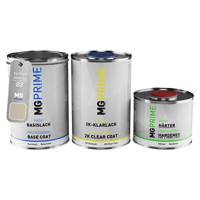 Autolack Dose Set für Ford America B2 ARQEWHA Harvest Gold Metallic 2,5L