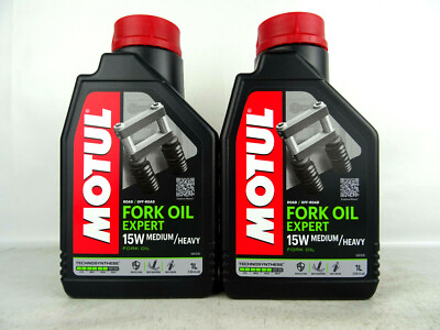 Motul Expert Medium Fork Oil SAE 15W Gabelöl Öl Motorrad Dämpfungsöl 2Liter