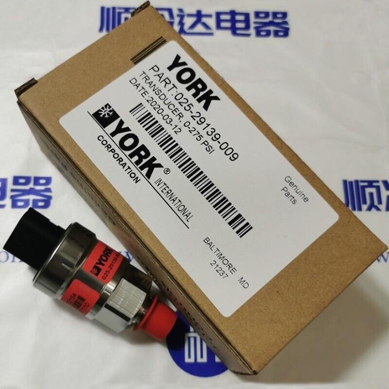 York 025-29139-009 Pressure Sensor 025-29139-009 Transducer York 025-29139-009 Pressure Sensor 025-29139-009 Transducer