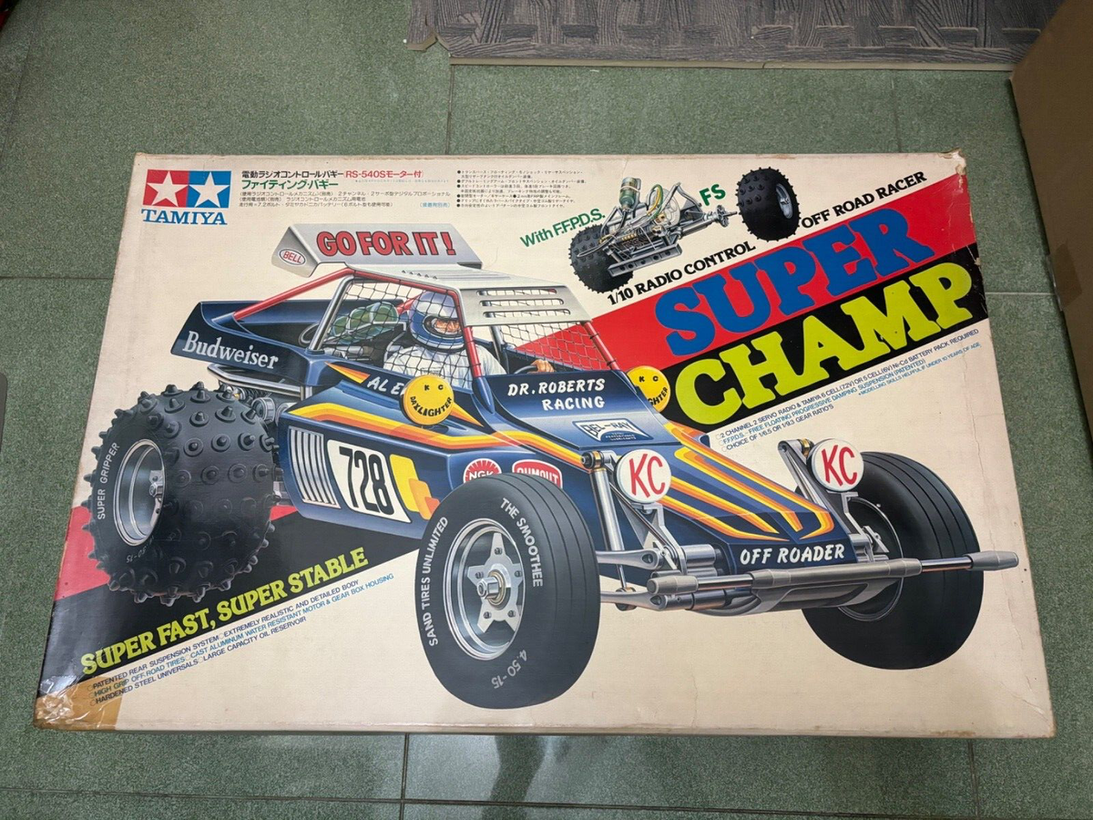 TAMIYA NO.5834 1/10 R/C OFF ROAD RACER SUPER CHAMP FIGHTING TAMIYA NO.5834 1/10 R/C OFF ROAD RACER SUPER CHAMP FIGHTING