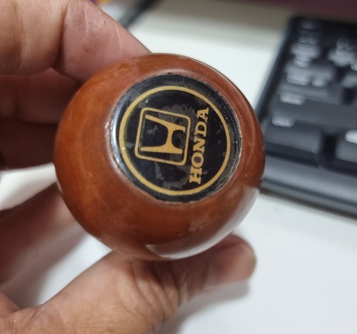 Rare vintage Honda wood Shift Knob Thread Pitch 10x1.25 EF8 EF9 Crx Delsol ek9 - Picture 2 of 13