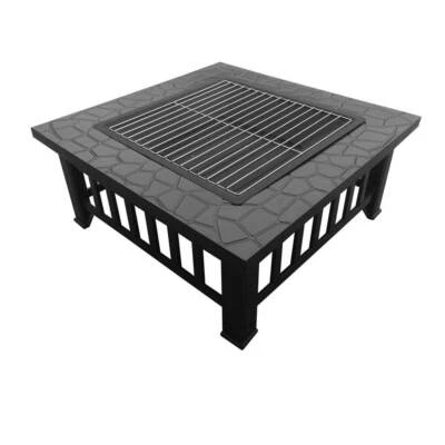 Grillz Outdoor Fire Pit Bbq Table Grill Fireplace Stone Grillz Outdoor Fire Pit Bbq Table Grill Fireplace Stone