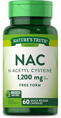 SM Nature's Truth N Acetyl Cysteine NAC 1200mg - 60ct