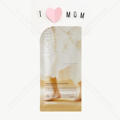 [Mediheal]Derma Layer Foot Mask 5 Sheets, US Seller, Mother s Day Gift,FREE SHIP