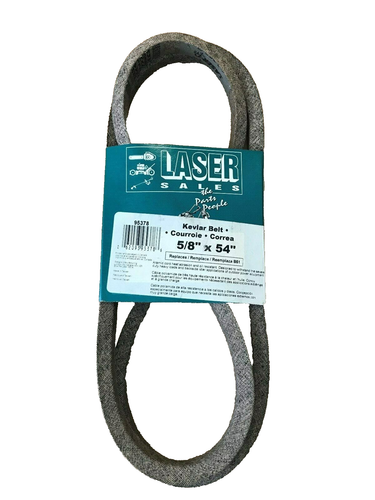 Cinghia trasmissione trapezoidale B 55 | 5/8 x 58 pollici | rinforzi in kevlar - Cinghie tipo B - sezione 5/8 di pollice - kevlar