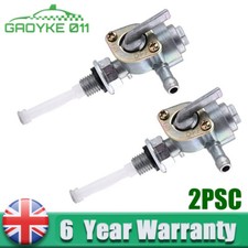 2x Generator Fuel Tank/Shut Off Tank Replace Tap Petcock Valve ON/OFF Switch UK
